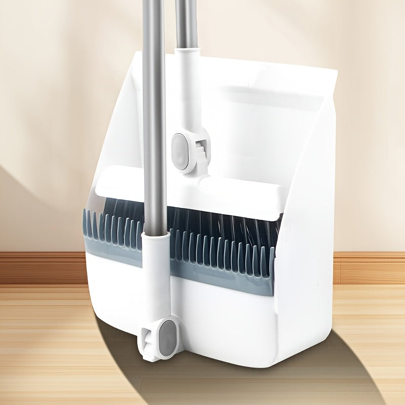 2-in-1 Functional Rotating Broom & Dustpan Set