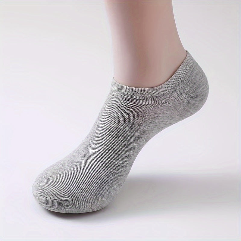 Breathable Low Cut Ankle Socks - 10 Pairs