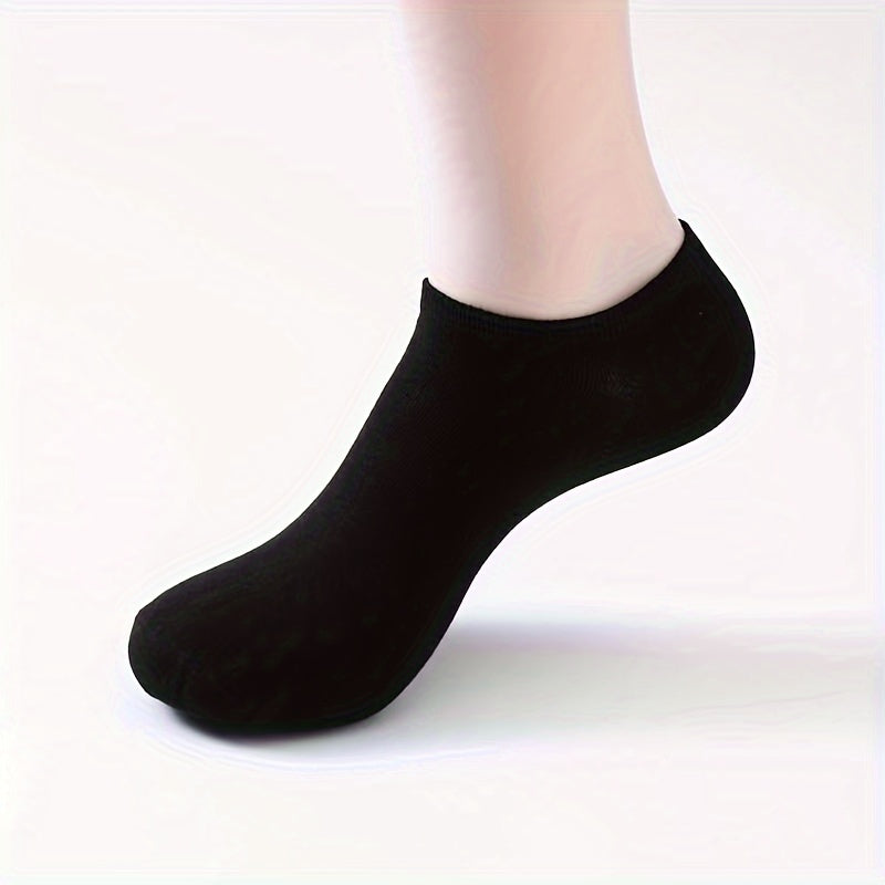 Breathable Low Cut Ankle Socks - 10 Pairs