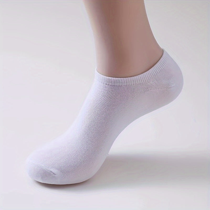 Breathable Low Cut Ankle Socks - 10 Pairs