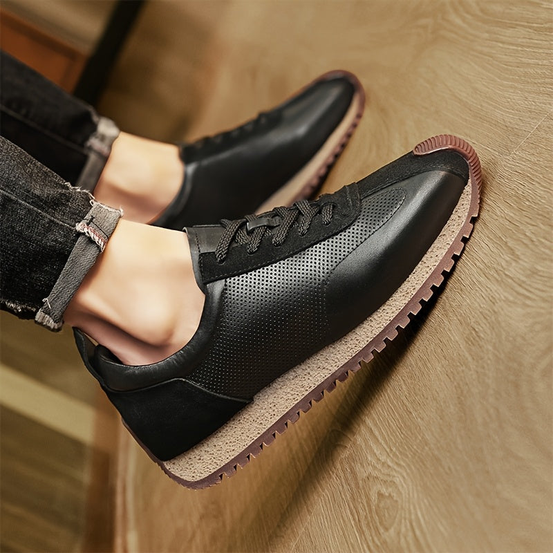 Crisp Laced Low-Tops for Men
