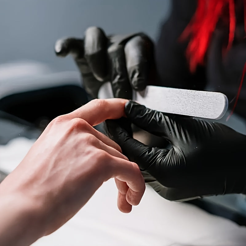 Premium Black Nitrile Disposable Cleaning Gloves