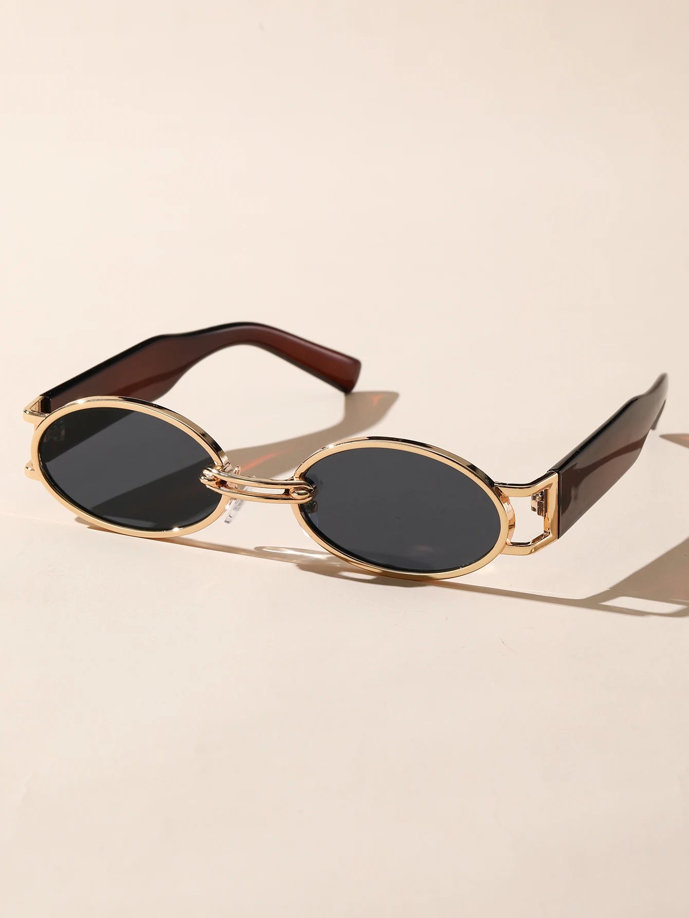 Oval Classic – Vintage Acetate Frame Sunglasses