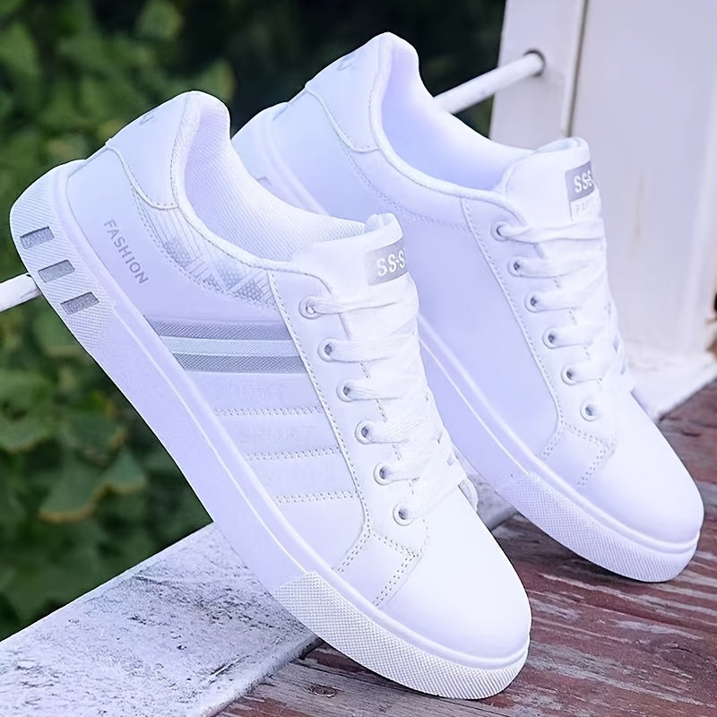Striped Semi-Formal Business Sneakers