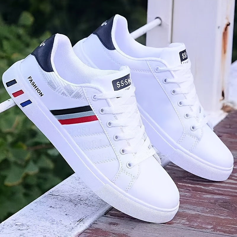 Striped Semi-Formal Business Sneakers