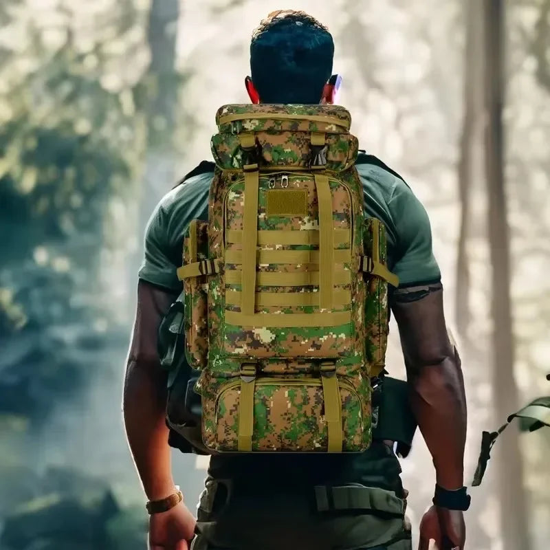 Ridge 'Outlaw 1' Hiking Tactical Backpack, 80L