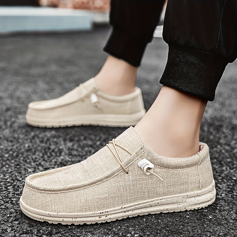 Men's Casual 'Freedom' Canvas Slip-On Loafers