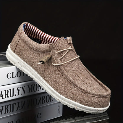 Men's Casual 'Freedom' Canvas Slip-On Loafers