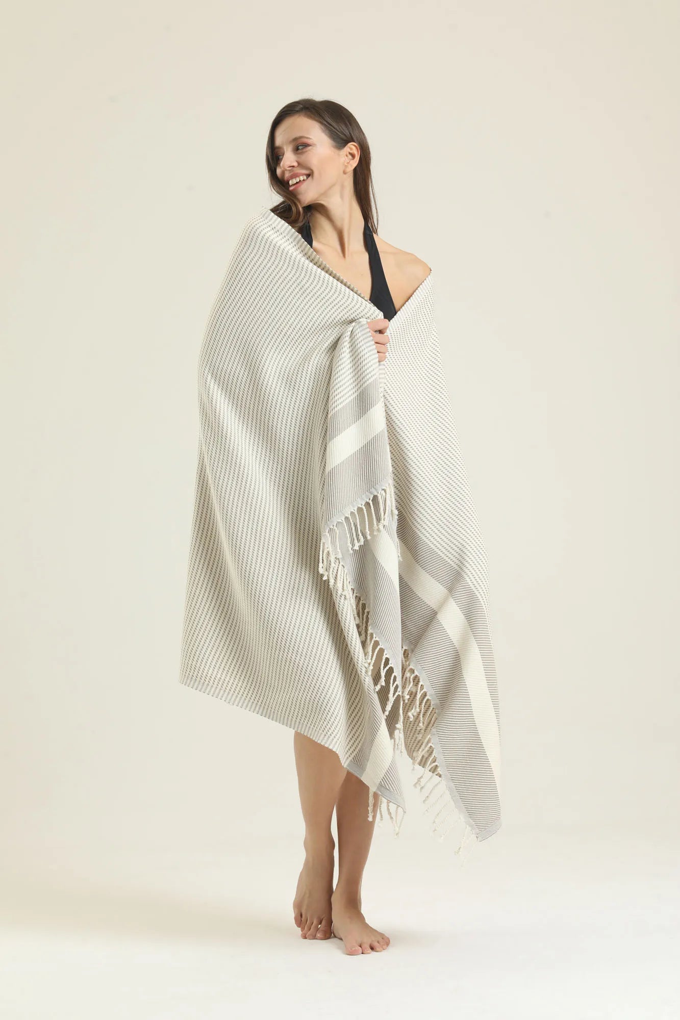 The Dune Layer – Oversized Cotton Beach Towel