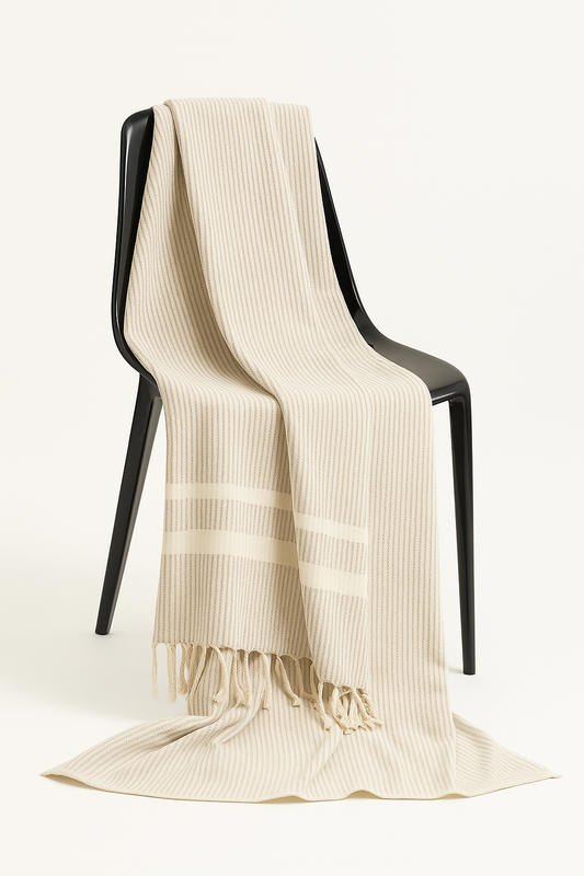The Dune Layer – Oversized Cotton Beach Towel