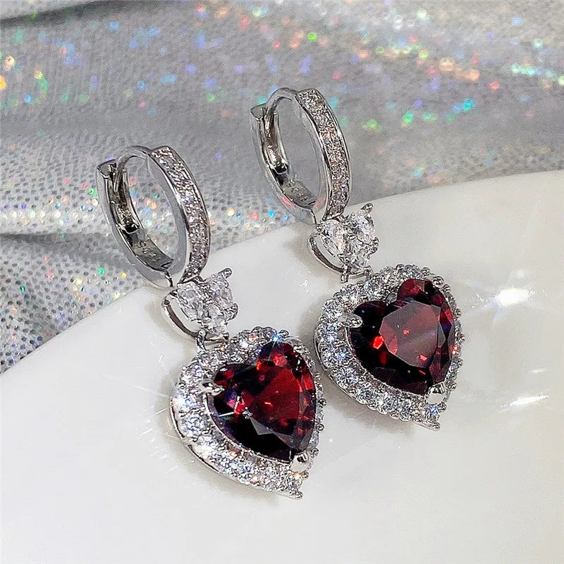 Effortless Valentine Drop Earrings