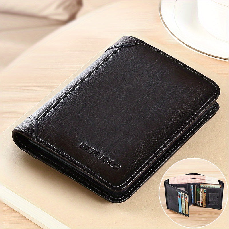 Leather Tri-Fold Card Holder