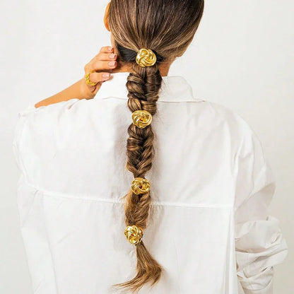 Elegant High Ponytail Hair Ties – 4PCS Set