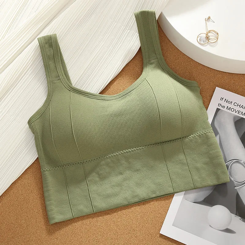 Seamless Breathable Anti-Sweat Sports Bra