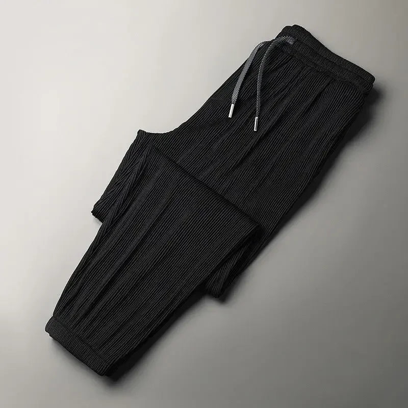 Ultra-Thin, Lightweight Silk Loose Trousers