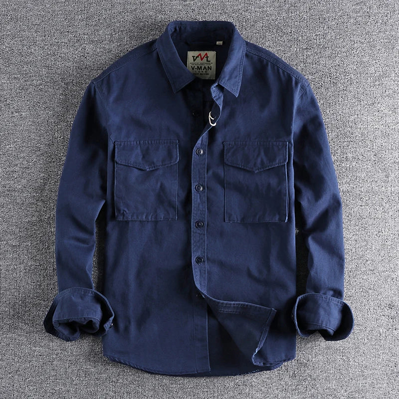 Men's Thick Casual Work Shirt