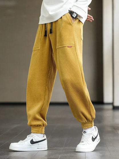 Retro Cotton Harem Sweatpants