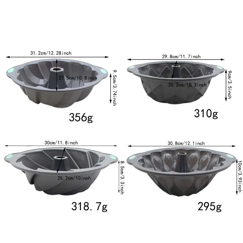 Structure Silicone Dessert Baking Pans