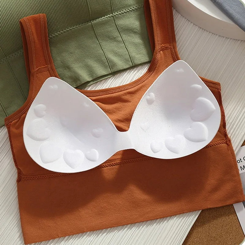 Seamless Breathable Anti-Sweat Sports Bra