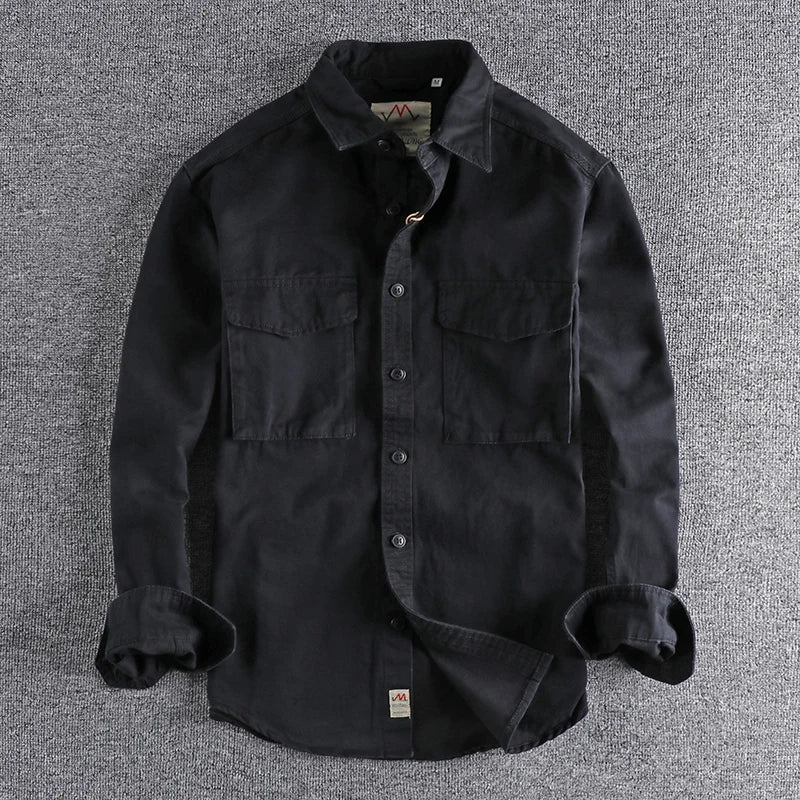 Men's Thick Casual Work Shirt