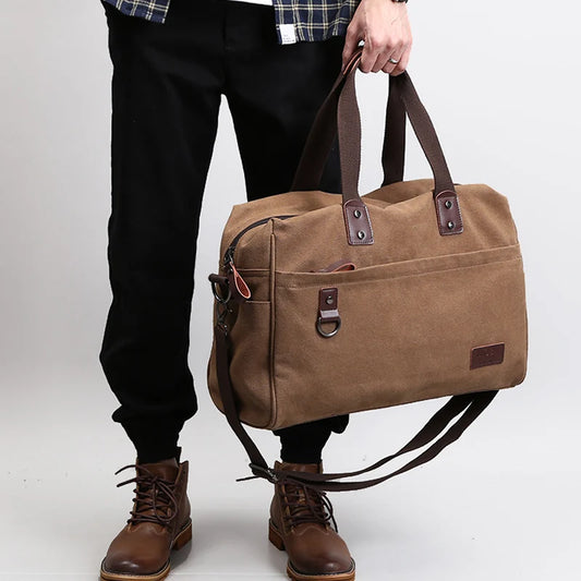 Men's Canvas Travel Bag