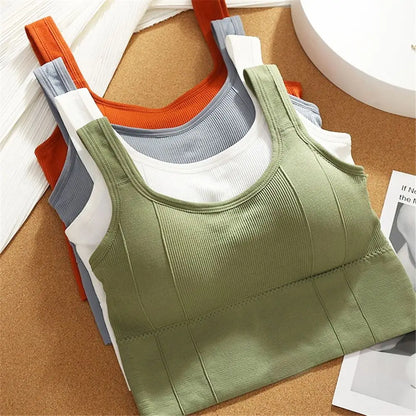 Seamless Breathable Anti-Sweat Sports Bra