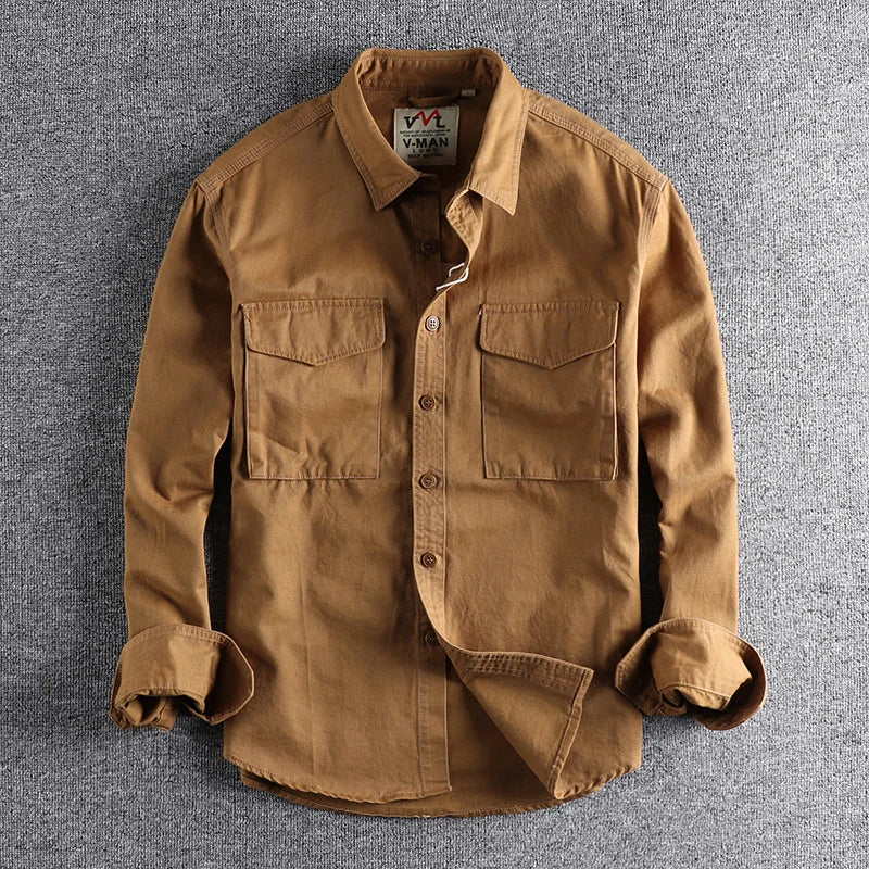 Men's Thick Casual Work Shirt