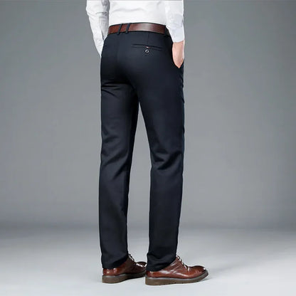 Business Casual Straight-Leg Pants