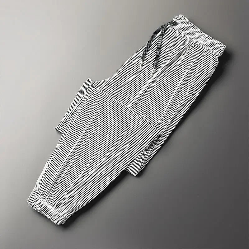 Ultra-Thin, Lightweight Silk Loose Trousers