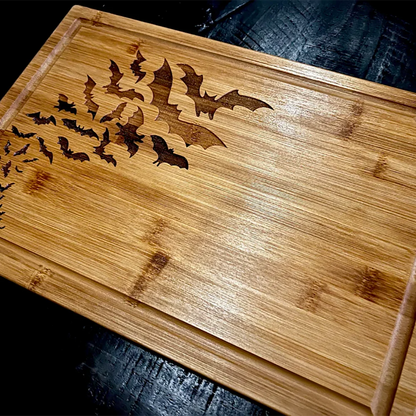 Halloween Engraved Charcuterie Board