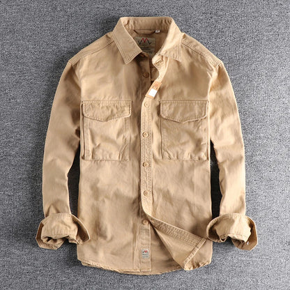 Men's Thick Casual Work Shirt