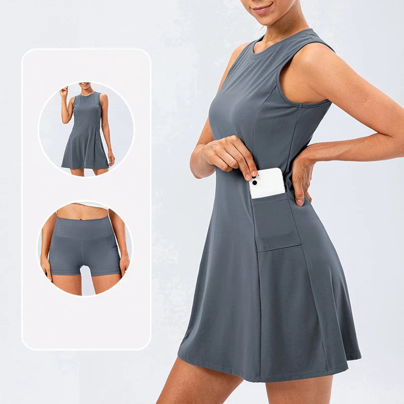 Elite Women's Athletic Skirt Set