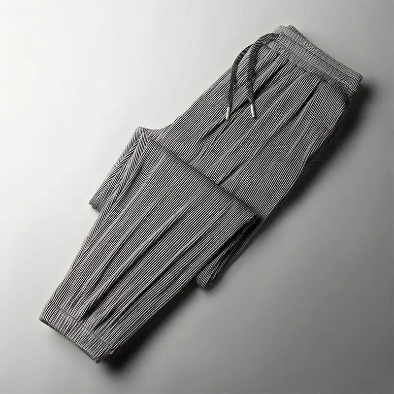 Ultra-Thin, Lightweight Silk Loose Trousers