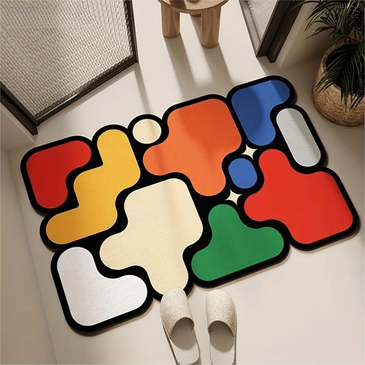 Modern Indoor Abstract Area Rug