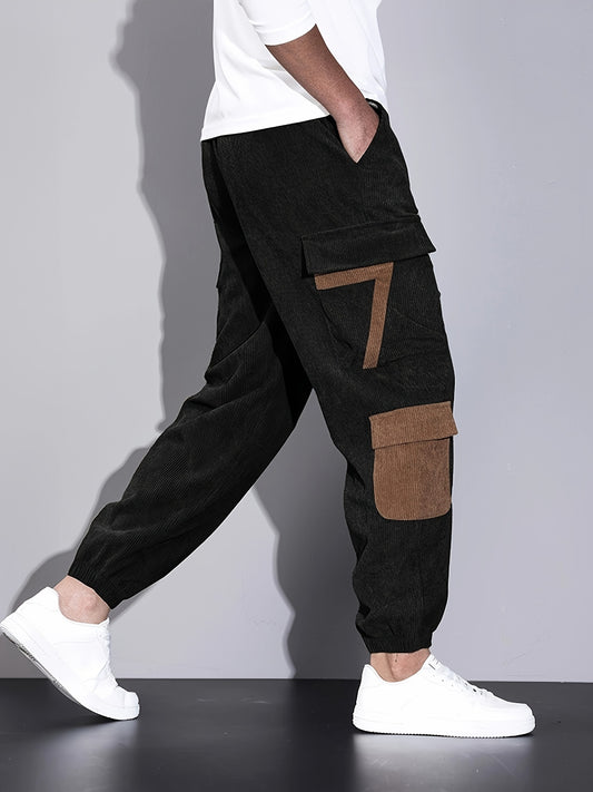 Men's Casual Corduroy Trousers