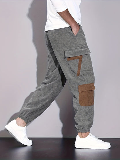 Men's Casual Corduroy Trousers