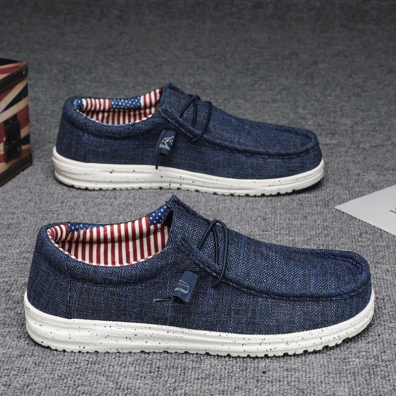 Men's Casual 'Freedom' Canvas Slip-On Loafers