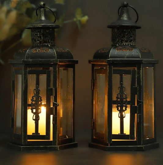 Vintage Nordic Candle Holder Lantern