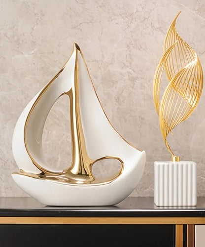 Sailboat Ornament Office Decor